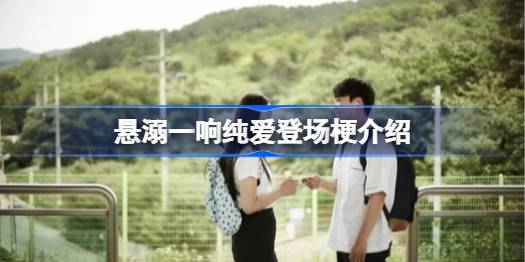 悬溺一响纯爱登场什么梗 悬溺一响纯爱登场梗介绍